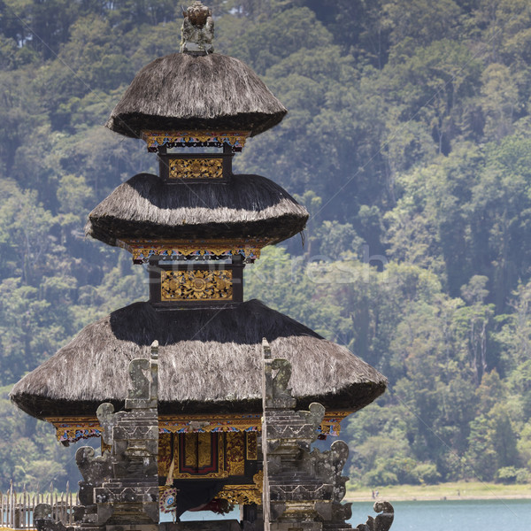 Ulun Danu temple Beratan Lake in Bali Indonesia Stock photo © Mariusz_Prusaczyk