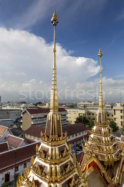 Wat Ratchanaddaram and Loha Prasat Metal Palace in Bangkok ,Thai Stock photo © Mariusz_Prusaczyk