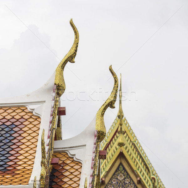 Belo templo Bangkok Tailândia edifício arte Foto stock © Mariusz_Prusaczyk