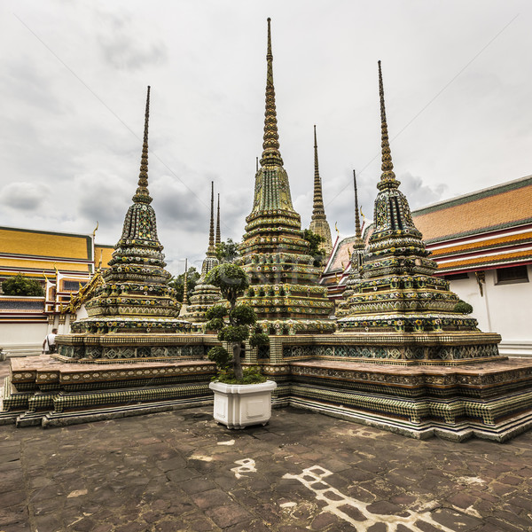 Wat Pho Temple at Thialand Stock photo © Mariusz_Prusaczyk