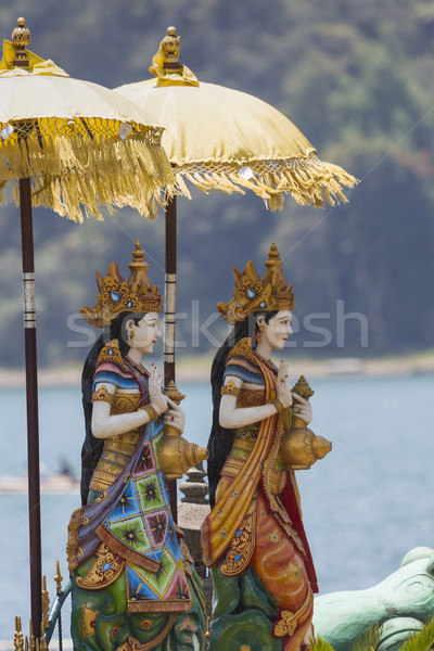 Ulun Danu temple Beratan Lake in Bali Indonesia Stock photo © Mariusz_Prusaczyk