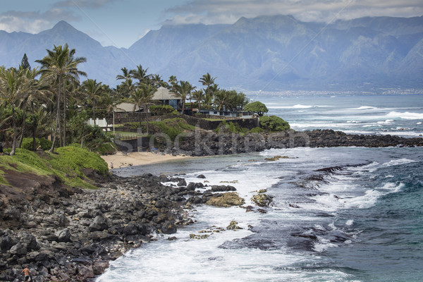Ondas rochas espetacular oceano ver Foto stock © Mariusz_Prusaczyk