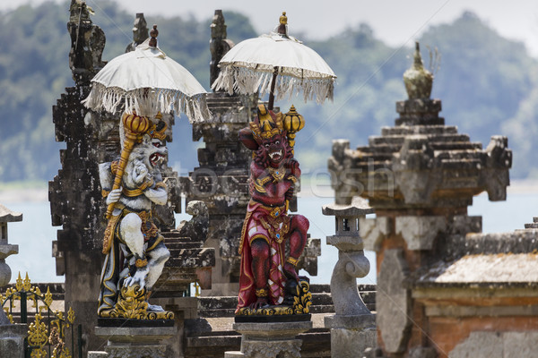 Ulun Danu temple Beratan Lake in Bali Indonesia Stock photo © Mariusz_Prusaczyk