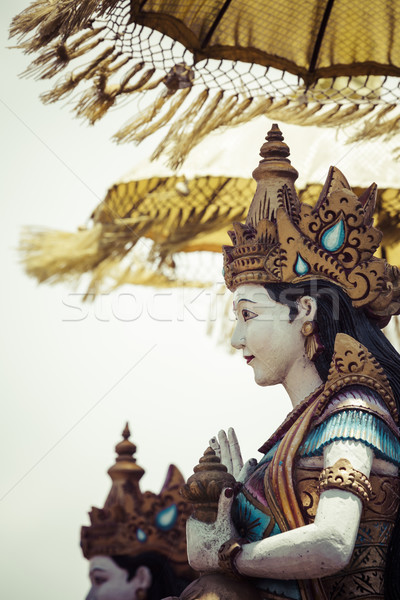 Templo lago bali Indonesia paisaje azul Foto stock © Mariusz_Prusaczyk