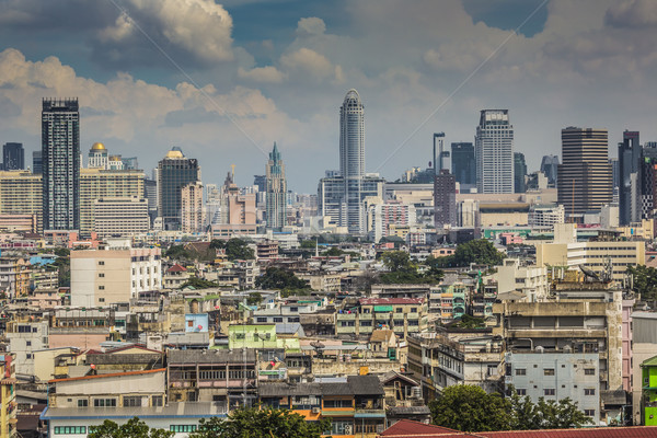 Bangkok cityscape Thailandia bella cielo business Foto d'archivio © Mariusz_Prusaczyk