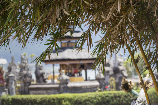 Ulun Danu temple Beratan Lake in Bali Indonesia Stock photo © Mariusz_Prusaczyk