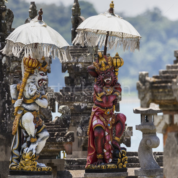 Ulun Danu temple Beratan Lake in Bali Indonesia Stock photo © Mariusz_Prusaczyk