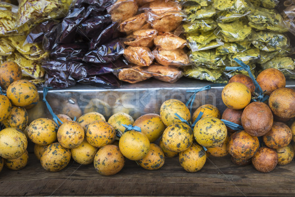 Abierto aire frutas mercado pueblo bali Foto stock © Mariusz_Prusaczyk