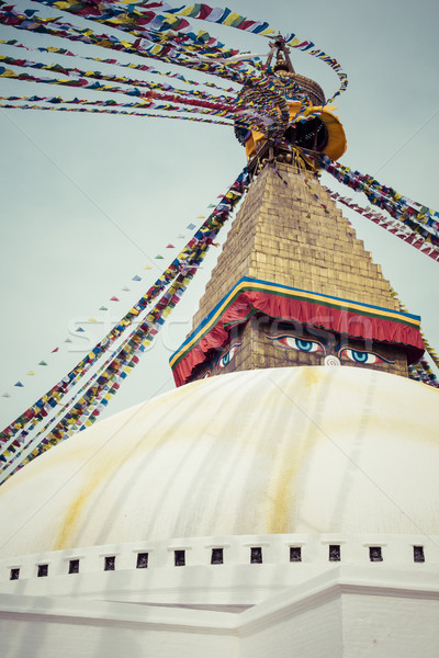 Boudhanath Stupa in the Kathmandu valley, Nepal  Stock photo © Mariusz_Prusaczyk