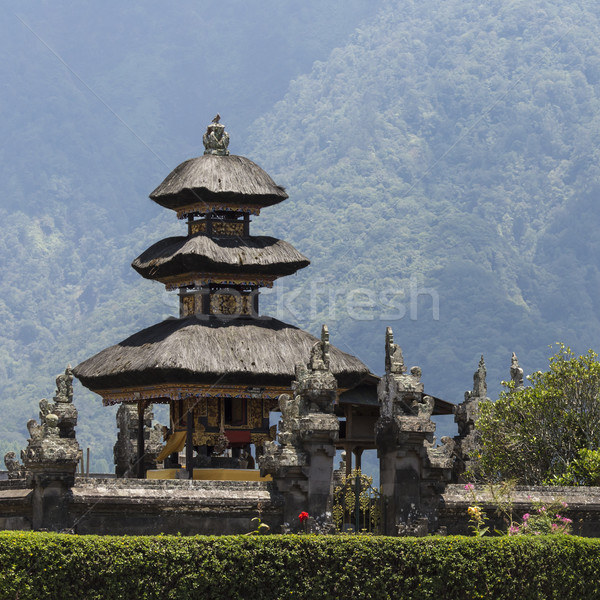 Ulun Danu temple Beratan Lake in Bali Indonesia Stock photo © Mariusz_Prusaczyk