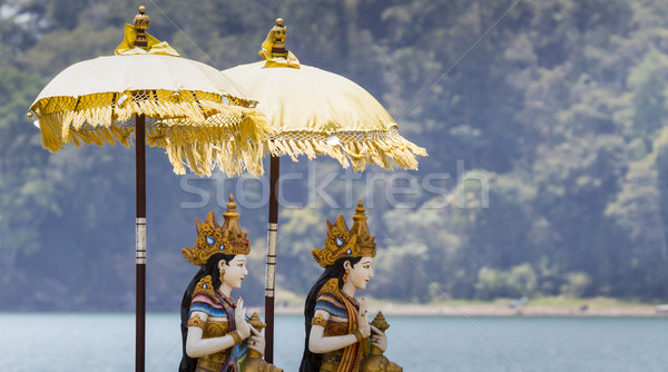 Ulun Danu temple Beratan Lake in Bali Indonesia Stock photo © Mariusz_Prusaczyk