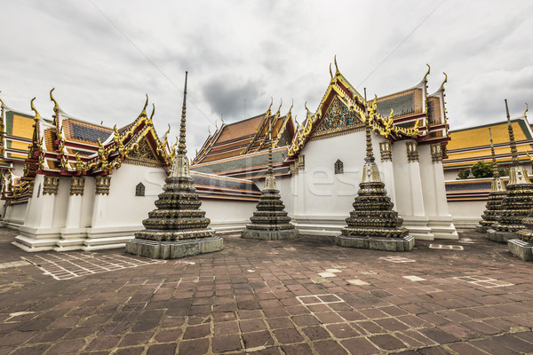 Wat Pho Temple at Thialand Stock photo © Mariusz_Prusaczyk