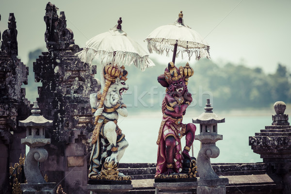 Ulun Danu temple Beratan Lake in Bali Indonesia Stock photo © Mariusz_Prusaczyk