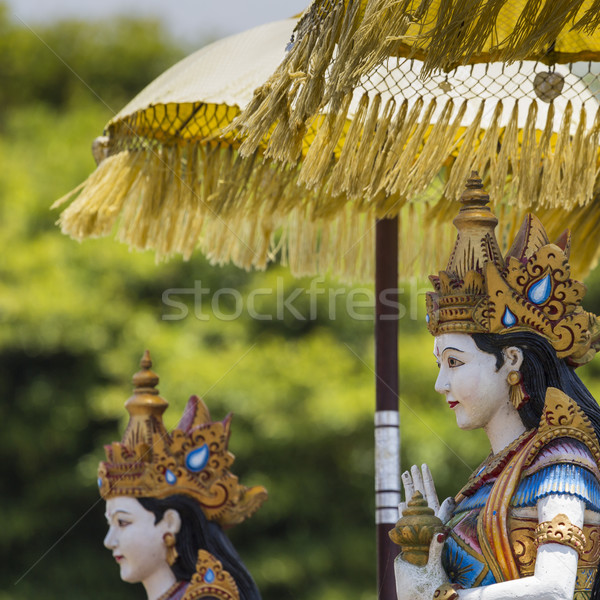 Tempel meer bali Indonesië landschap Blauw Stockfoto © Mariusz_Prusaczyk