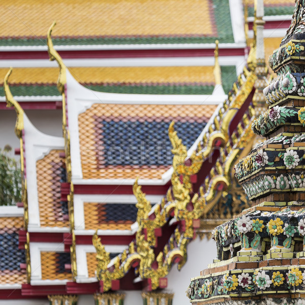 Beautiful Wat Pho temple in Bangkok Thailand Stock photo © Mariusz_Prusaczyk