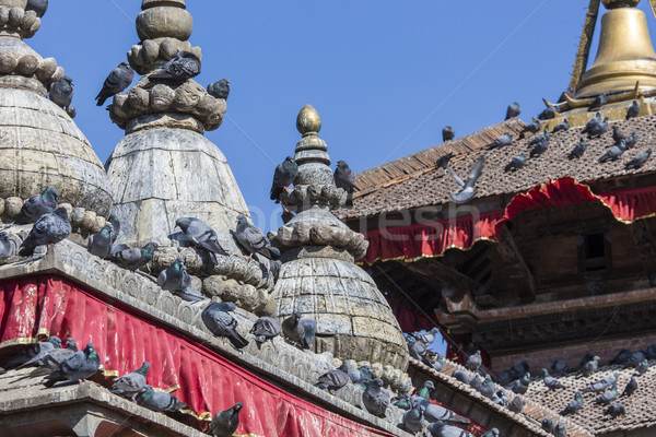 The famous Durbar square in Kathmandu, Nepal. Stock photo © Mariusz_Prusaczyk