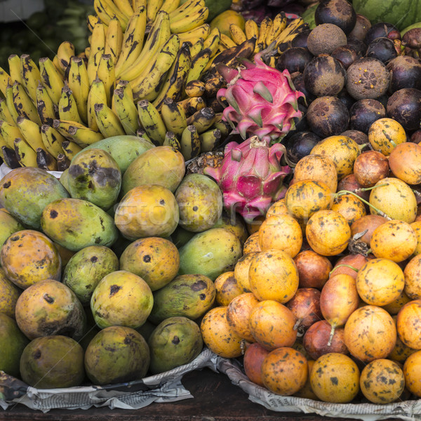 Open air fruit market in the village in Bali, Indonesia. Stock photo © Mariusz_Prusaczyk