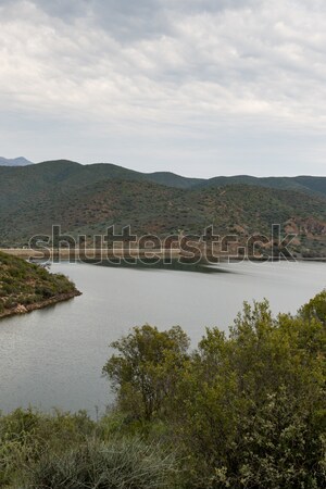 Body of water in Calitzdorp Stock photo © markdescande