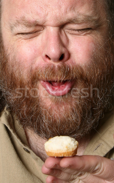 Igazi muffin diéta muffinok háttér szomorú Stock fotó © markhayes