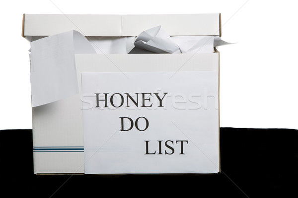 Honey Do List Stock photo © markhayes