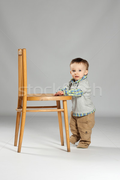 Young boy toddler Stock photo © maros_b