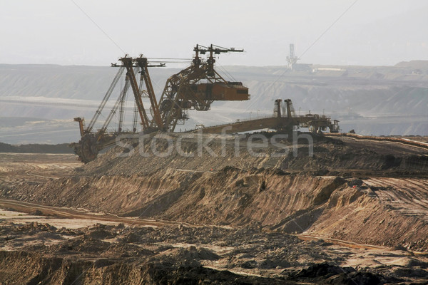 coal mining Stock photo © martin33