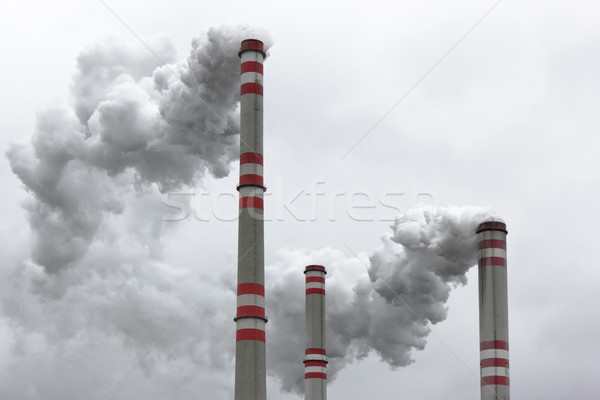 industrial air pollution Stock photo © martin33