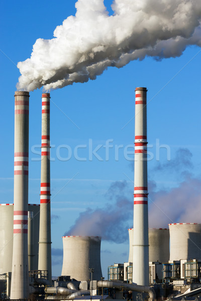 Coal power plant Stock photo © martin33