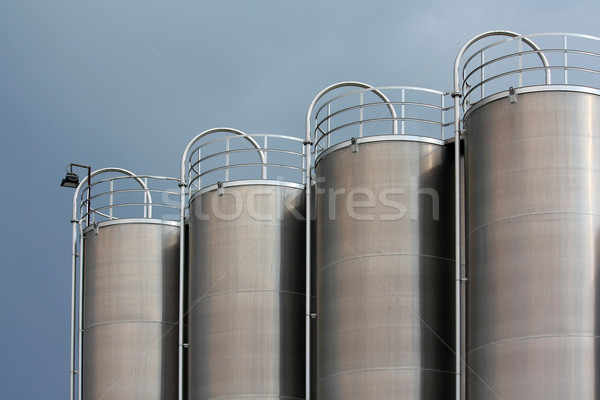 steel tanks Stock photo © martin33