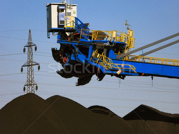 coal mining Stock photo © martin33