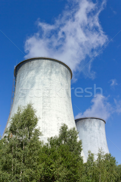 cooling towers Stock photo © martin33