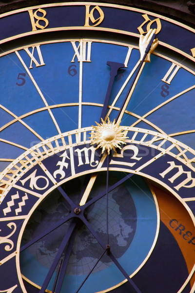 Astronomical clocks, Prague Stock photo © martin33