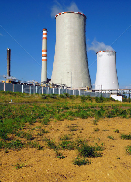 Stock photo: power plant