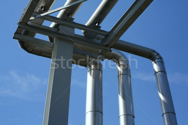 metallic pipeline Stock photo © martin33