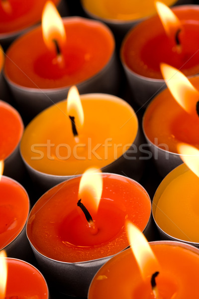 flaming candles Stock photo © marylooo