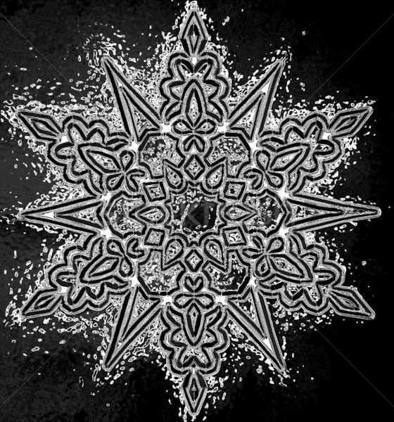 snowflake Stock photo © marylooo