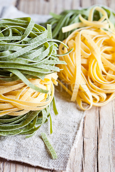 italian pasta tagliatelli  Stock photo © marylooo