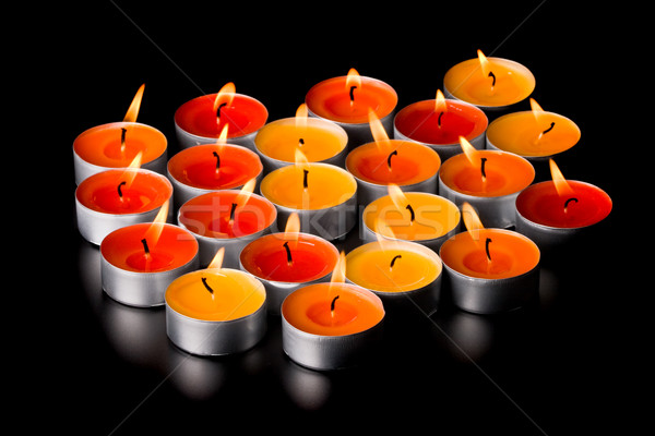 flaming candles  Stock photo © marylooo