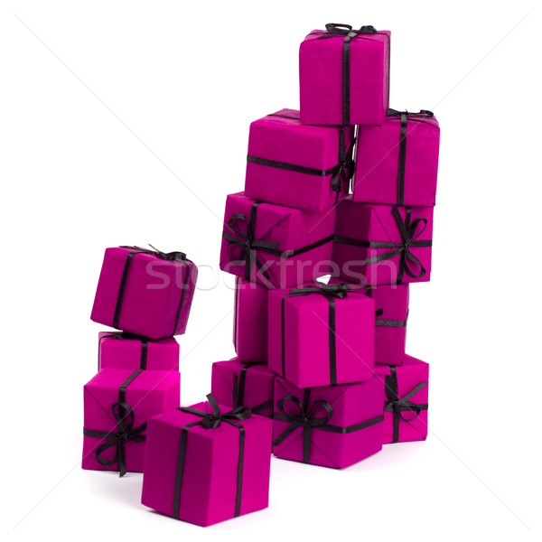 pink gift boxes Stock photo © marylooo
