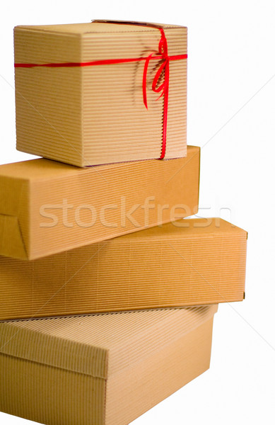 stack of cardboard boxes Stock photo © marylooo