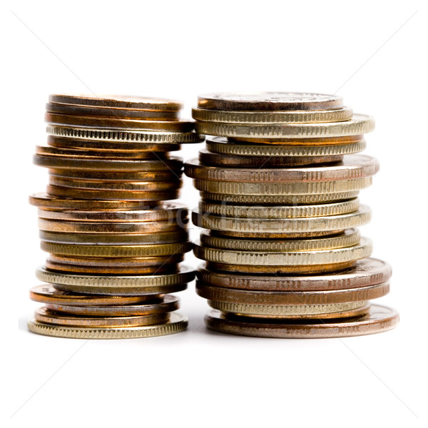 two coins stacks Stock photo © marylooo