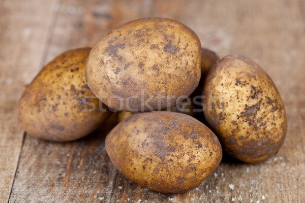 organic potatoes Stock photo © marylooo