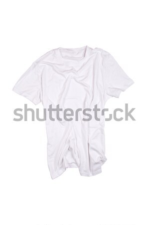 Tshirt isoliert weiß Körper Design Raum Stock foto © marylooo