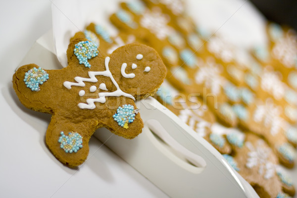 gingerbread men Stock photo © marylooo