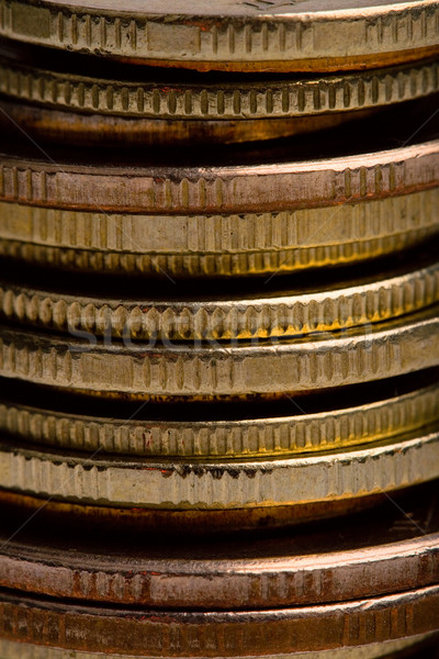 Münzen Business Hintergrund Finanzierung Stock foto © marylooo