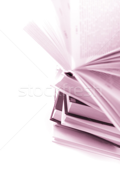 Boeken monochroom afbeelding papier Stockfoto © marylooo