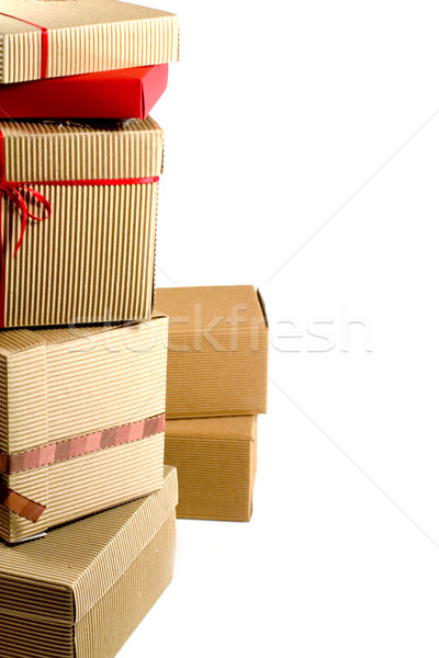 stack of cardboard boxes Stock photo © marylooo