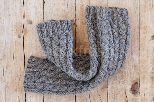 knitted wood legwarmers  Stock photo © marylooo