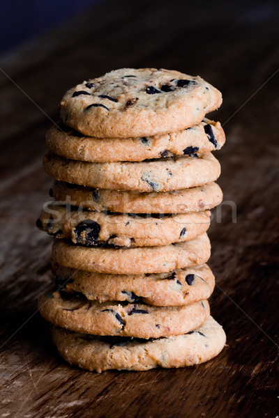 stack of fresh baked cookies Stock photo © marylooo