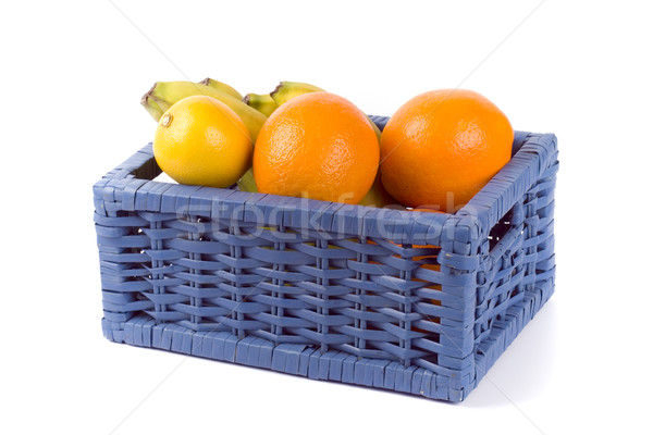 basket with fruits Stock photo © marylooo
